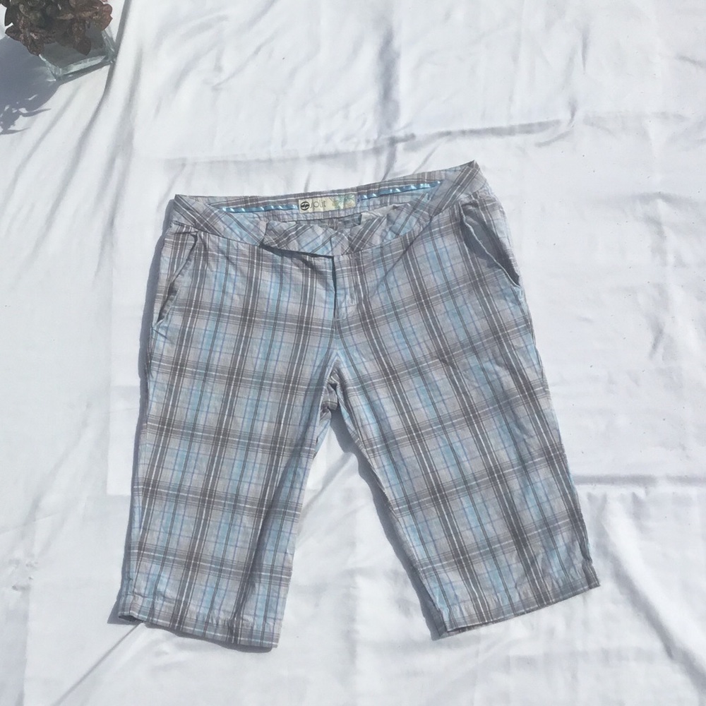 Split Bermuda Shorts